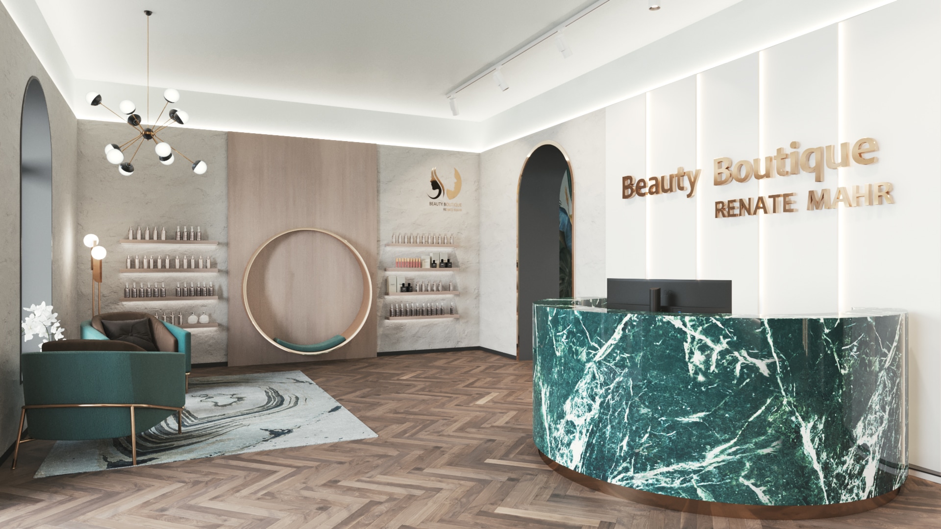 Ladenbau München - Projekt Beauty Boutique Renate Mahr